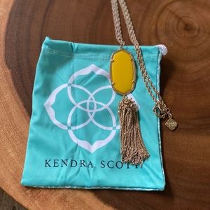 Kendra Scott Rayne Necklace in Yellow